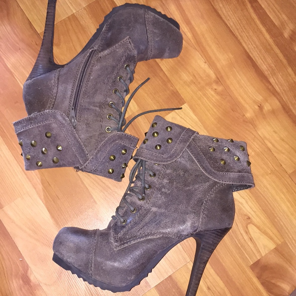 Studded “Battle” Boot - Picture 3 of 7